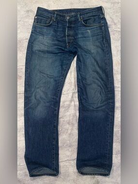 Buck Mason Ford Standard 12125 13.25oz Japanese Indigo Denim Stretch Jeans 32